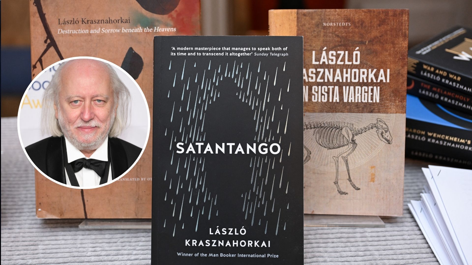 Obras imperdibles de László Krasznahorkai, Nobel de Literatura 2025