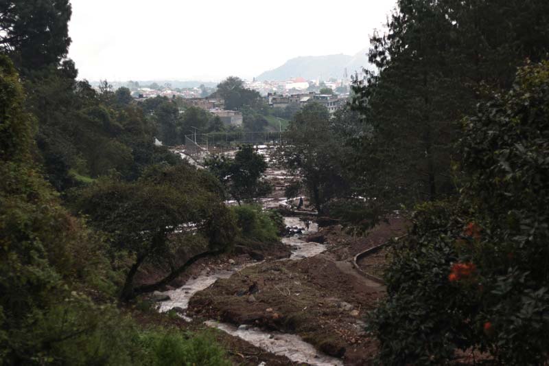 Tres municipios de la Sierra Norte siguen incomunicados tras lluvias