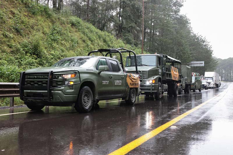 Tres municipios de la Sierra Norte siguen incomunicados tras lluvias