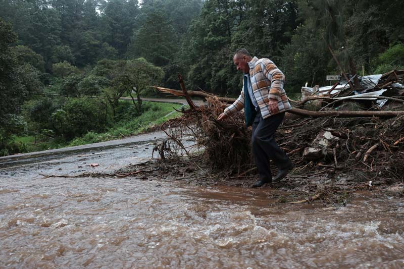Tres municipios de la Sierra Norte siguen incomunicados tras lluvias