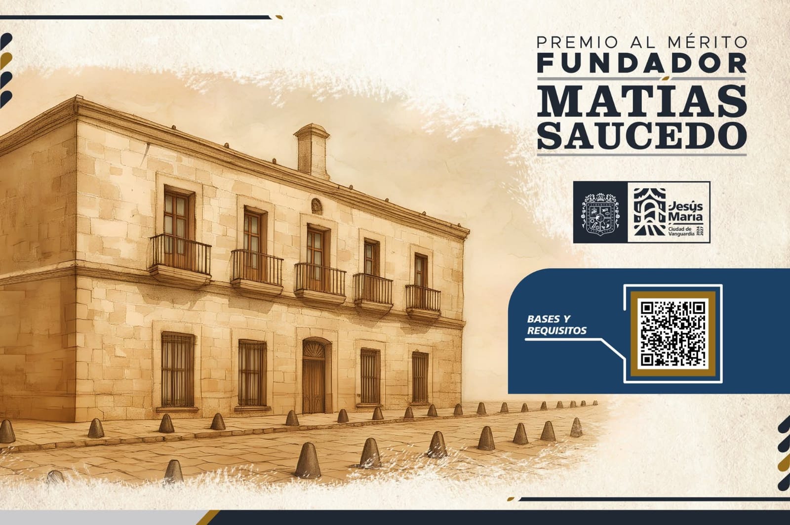 Invitan a participar en el Premio al Mérito “Fundador Matías Saucedo” en Jesús María