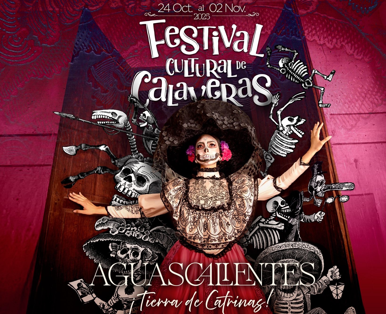 Presentan el Programa oficial del Festival Cultural de Calaveras 2025