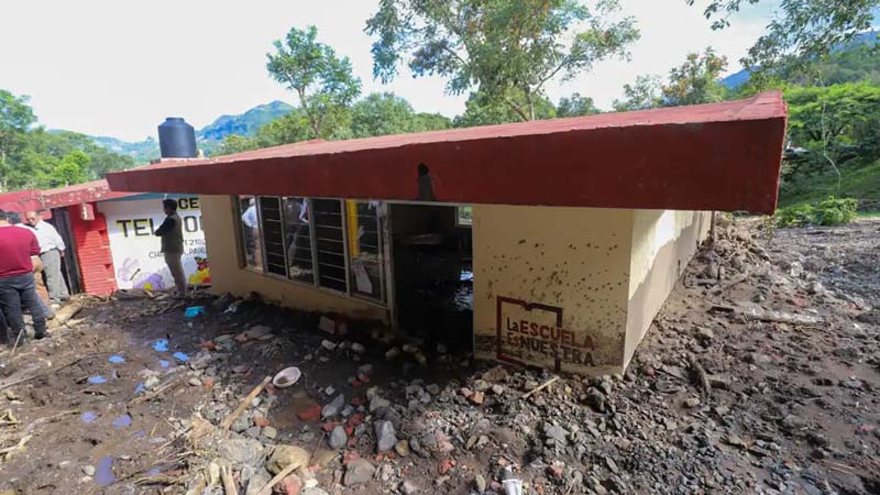 SEP confirma 176 escuelas afectadas en Puebla por lluvias recientes