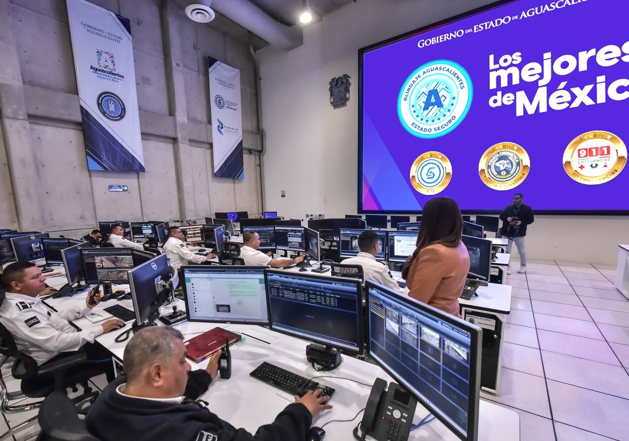 Reconocen al C5i Aguascalientes como referente nacional en seguridad