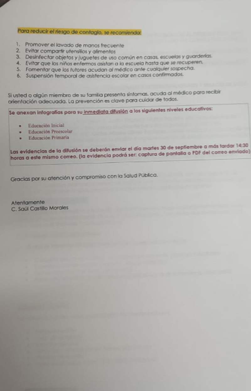 Puebla: SEP confirma casos de virus Coxsackie en alumnos de Chalchicomula y Tlachichuca