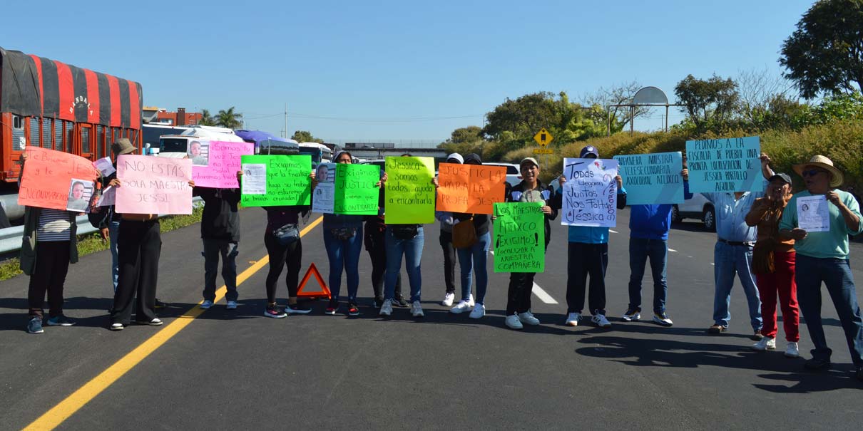 Sin noticias de la maestra de Atlixco, continúan labores de localización