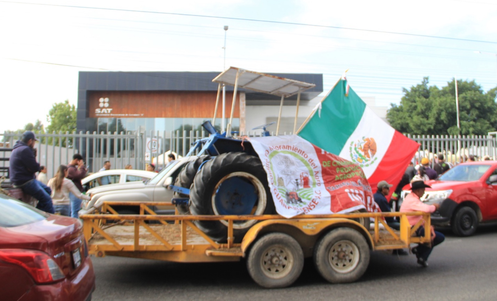 Campesinos de Guanajuato se manifiestan en seis municipios: señalan 3 años de pérdidas