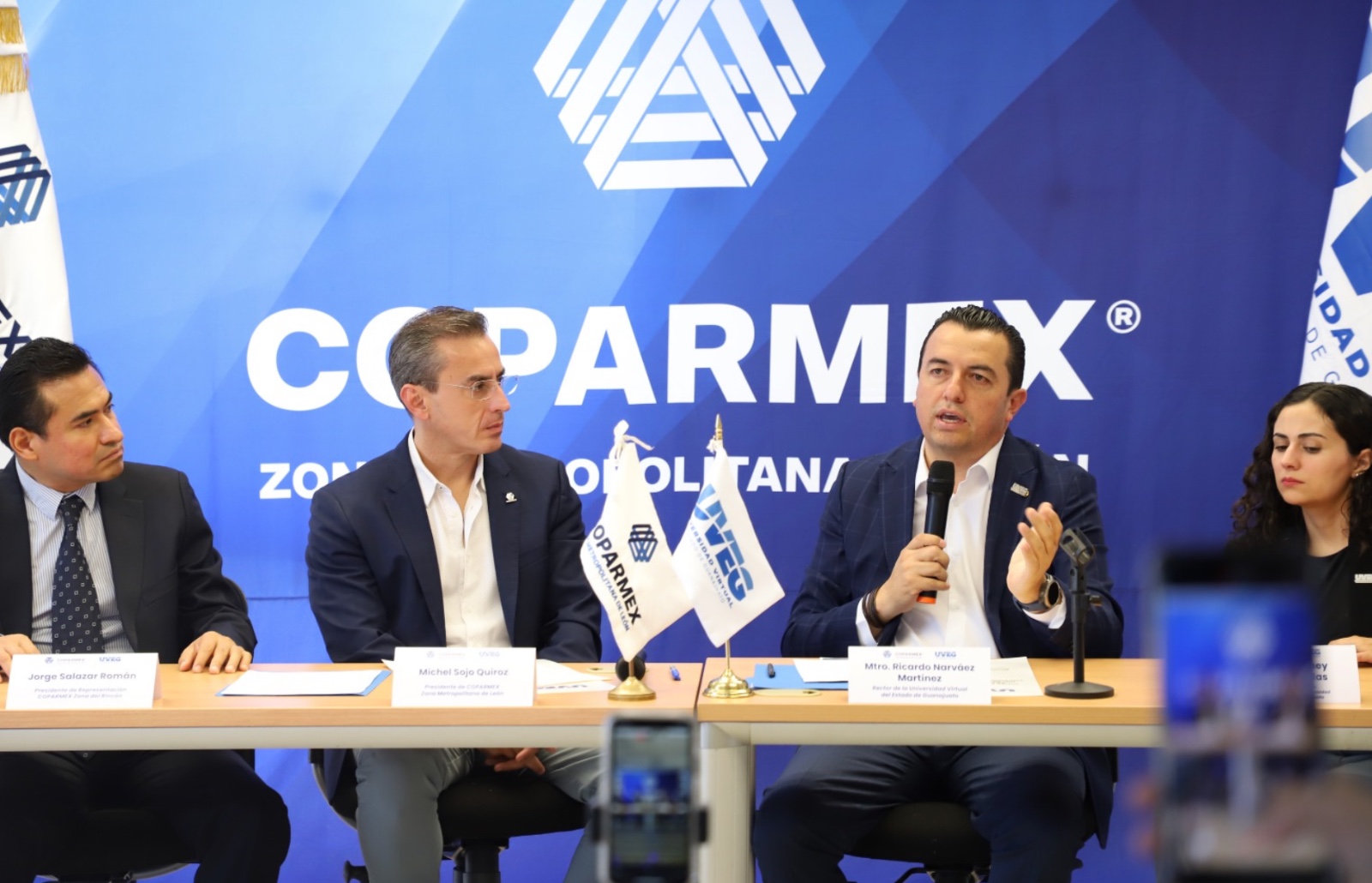 UVEG y COPARMEX firman convenio para fortalecer empleabilidad