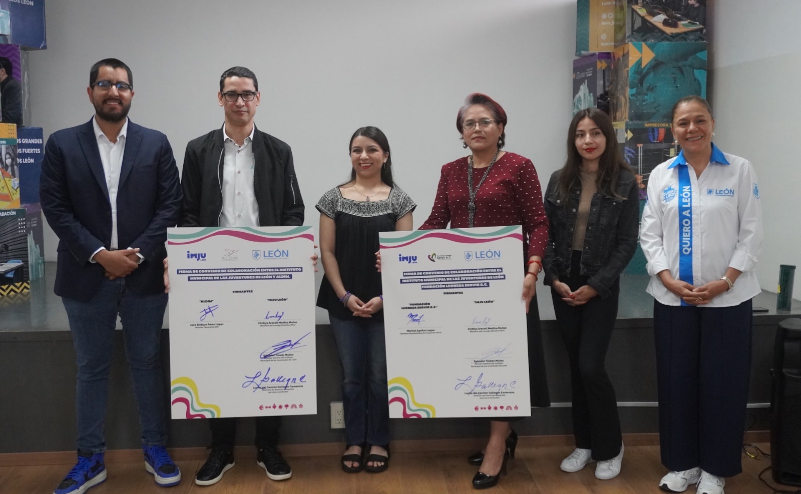 Firman convenio en León para impulsar inclusión de jóvenes con discapacidad