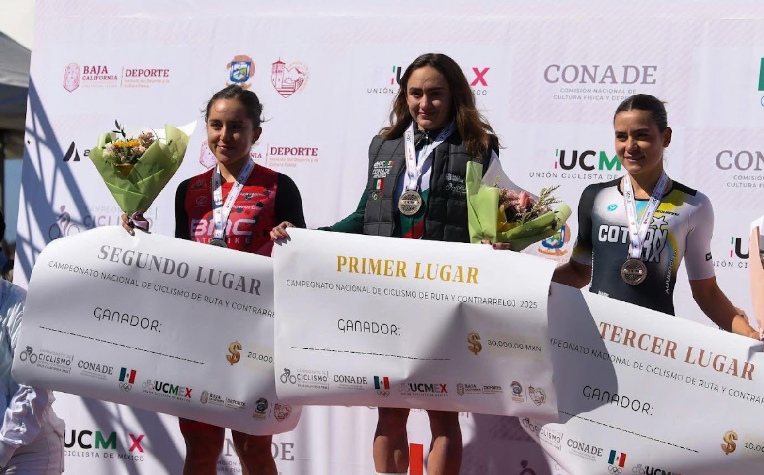 Sara Roel, de León, primer lugar en el Campeonato Nacional de Ciclismo 2025