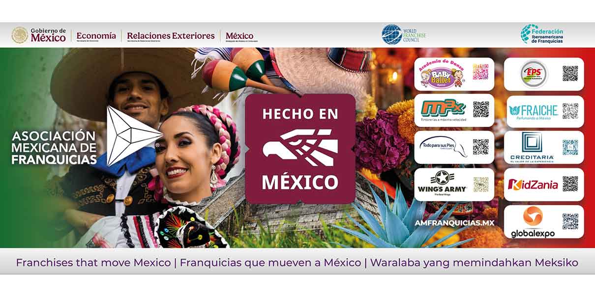 Franquicias mexicanas llevarán sello &#8220;Hecho en México&#8221; al Sudeste Asiático