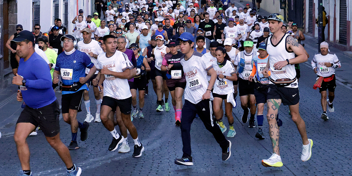Maratón Puebla 2025: 20 mil atletas correrán con premios de 2 millones y rutas hasta Cholula
