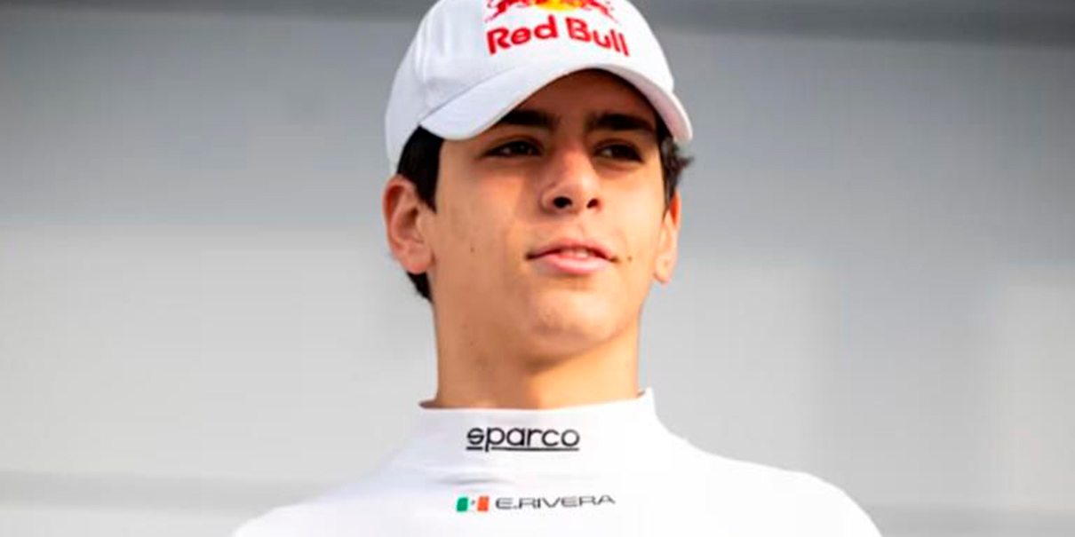 Ernesto Rivera, el piloto mexicano de 16 años, correrá en la Fórmula 3