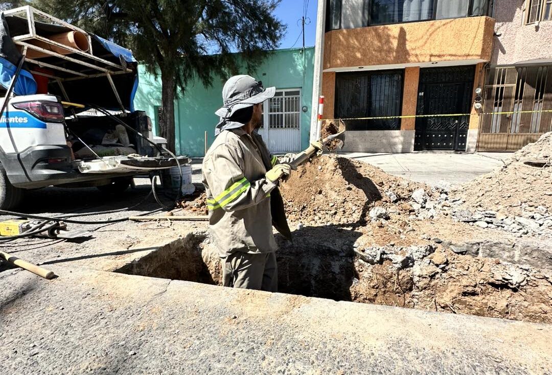 MIAA intensifica labores de mantenimiento y rehabilitación en calles de Aguascalientes
