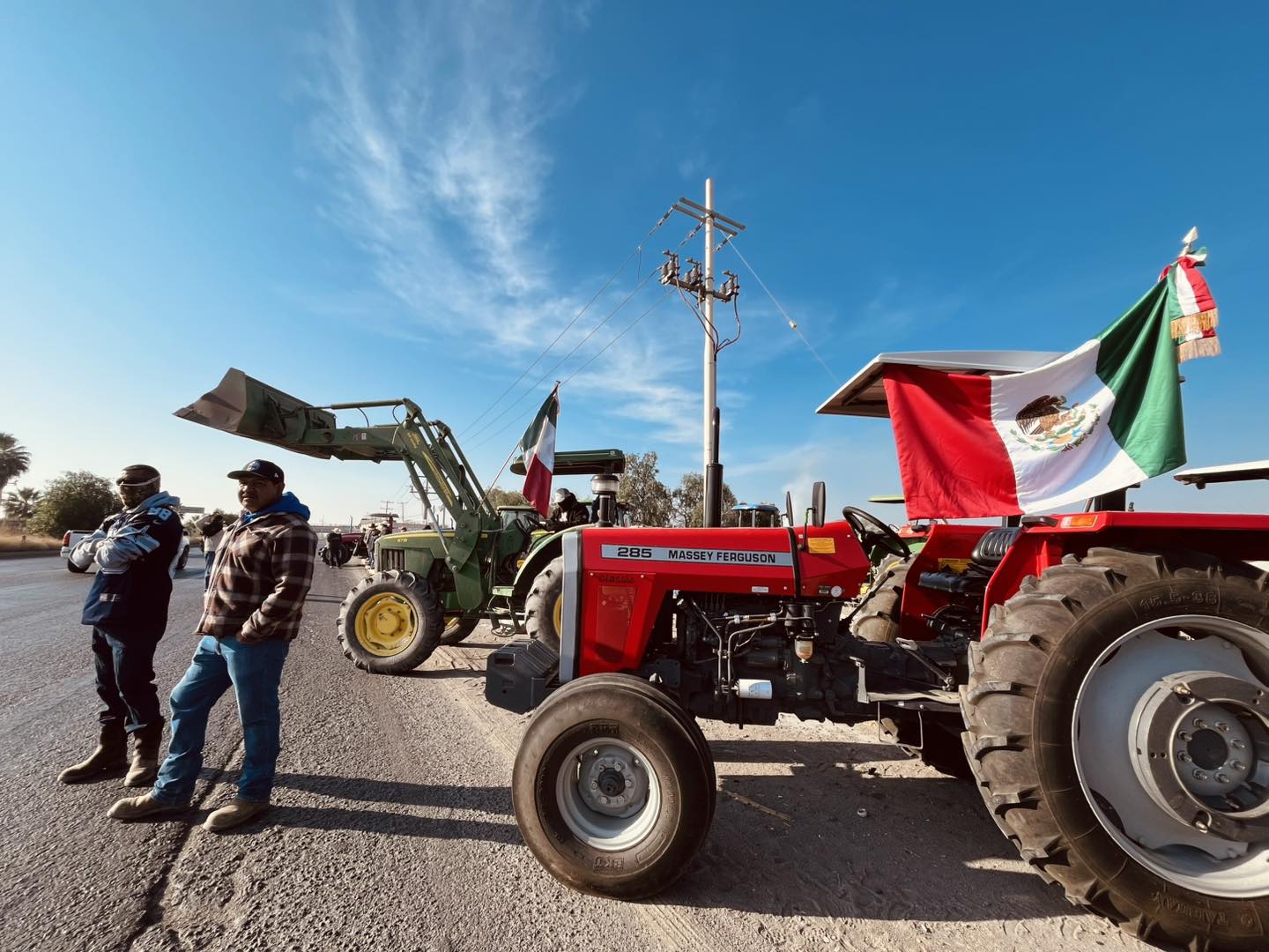 Carreteras de Aguascalientes fueron bloqueadas por horas: productores piden eliminar Ley de Aguas Nacionales