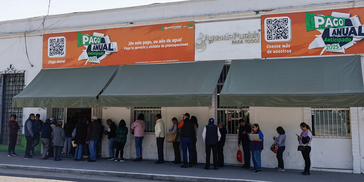 TUCOP alerta sobre irregularidades de Agua de Puebla y lanza campaña contra pago anticipado