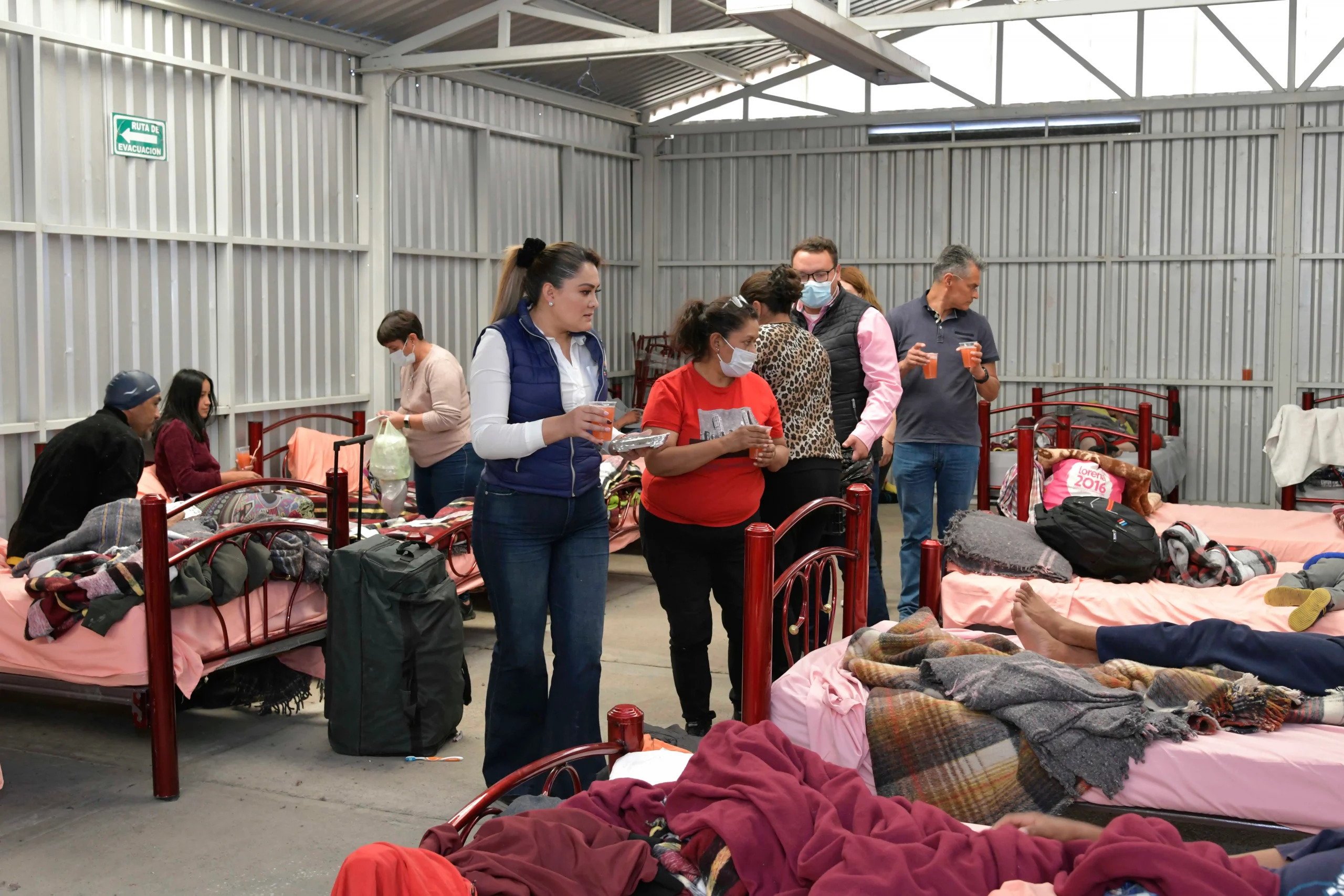 Albergue municipal recibe hasta 10 personas por día ante descenso de temperatura