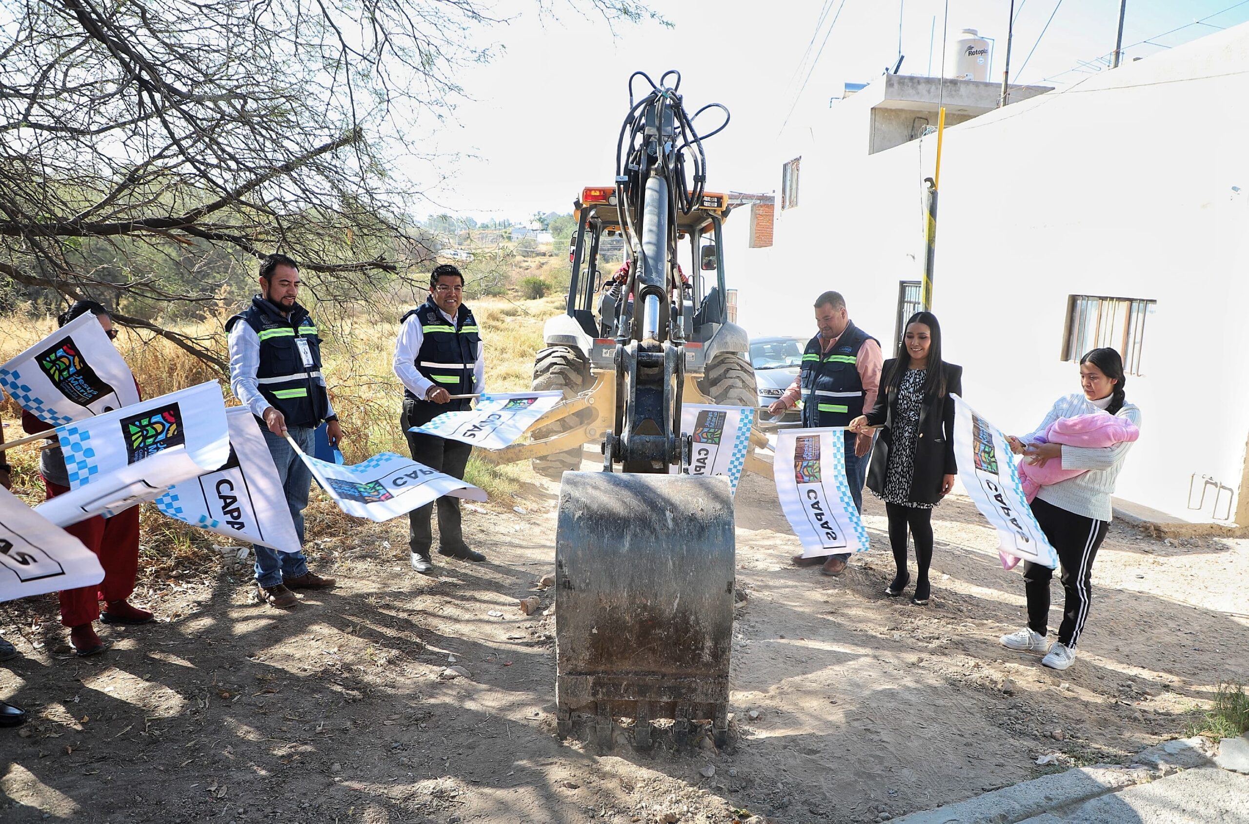 Inicia rehabilitación hidrosanitaria en Paso Blanco, Jesús María