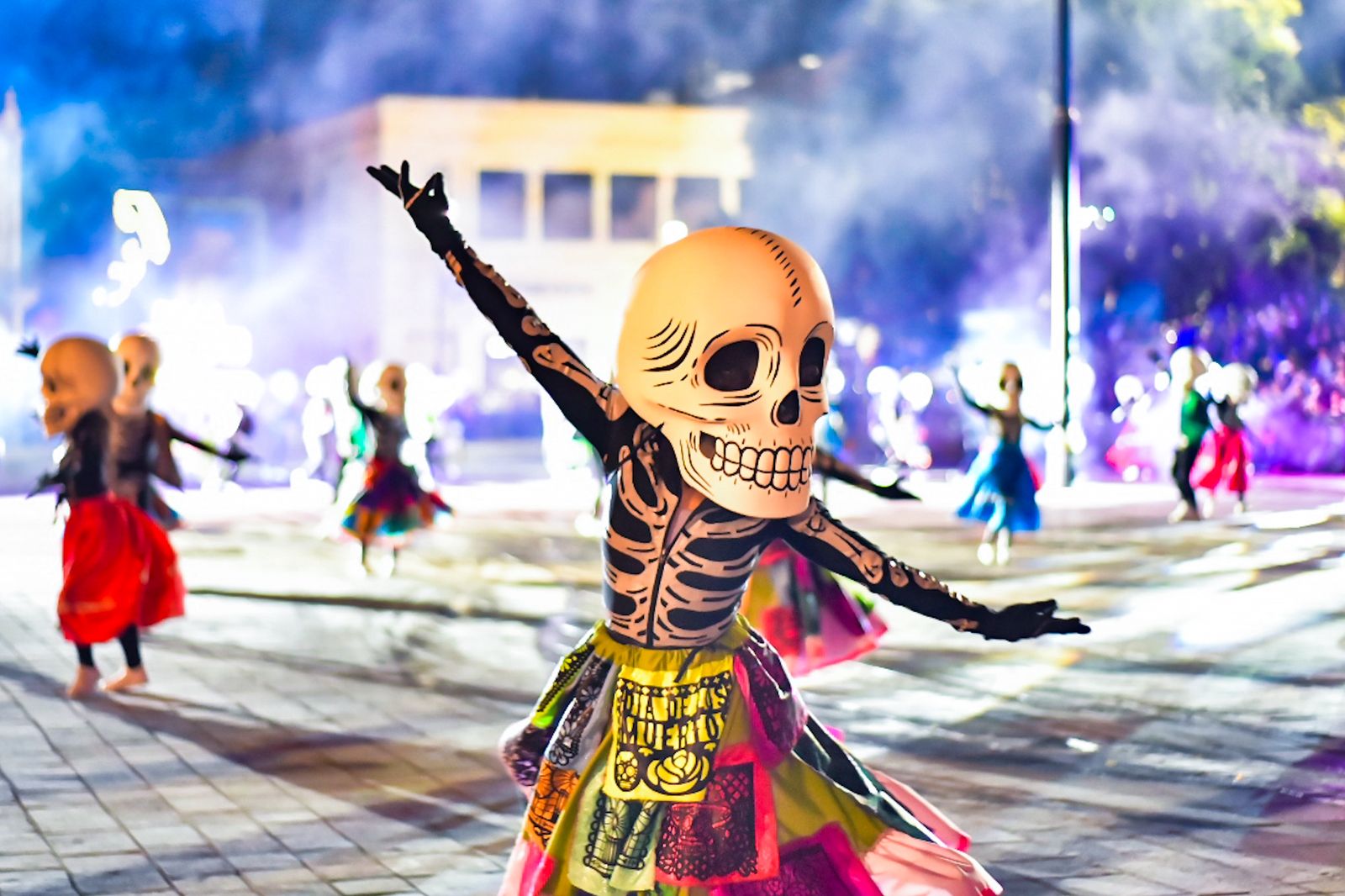 Asisten más de 22 mil personas al desfile de Calaveras 2025