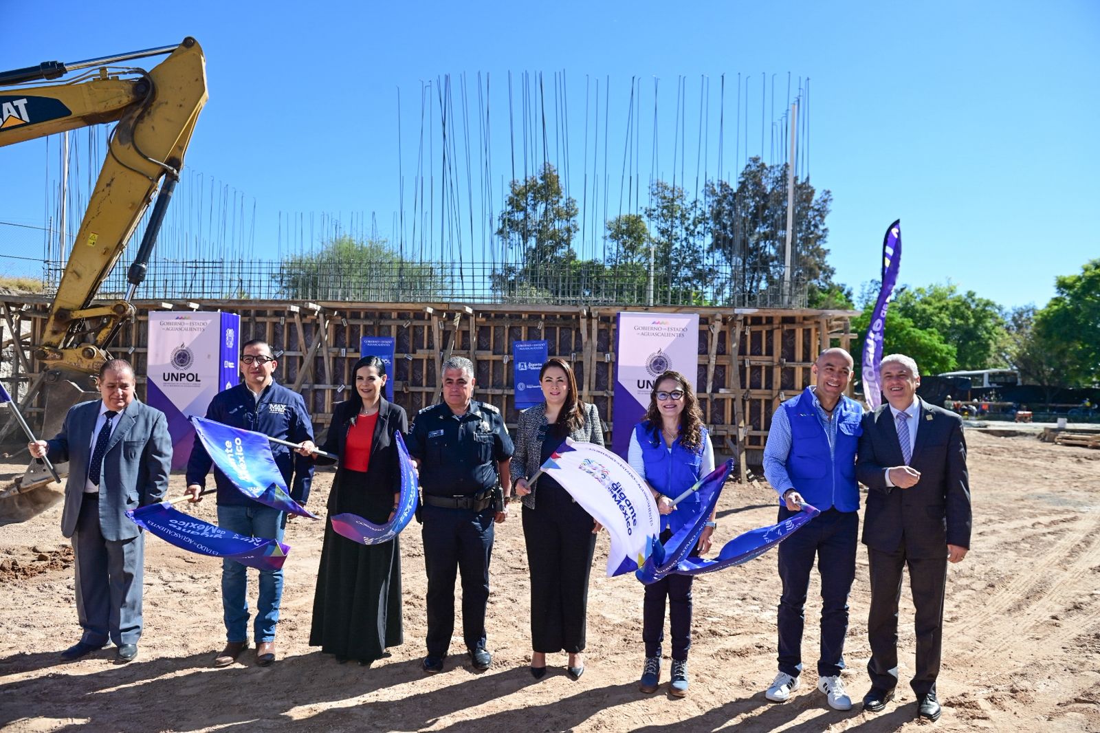 Avanza la construcción de la Casa de Prácticas Policiales de la Unpol