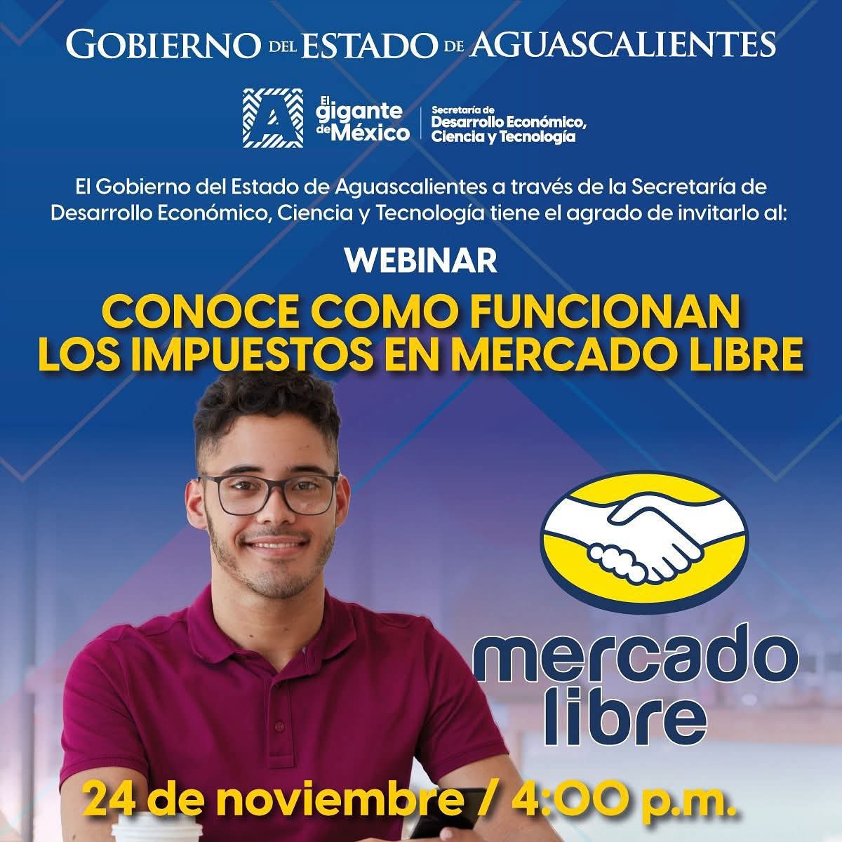 Conoce todo acerca de impuestos en Mercado Libre con este webinar