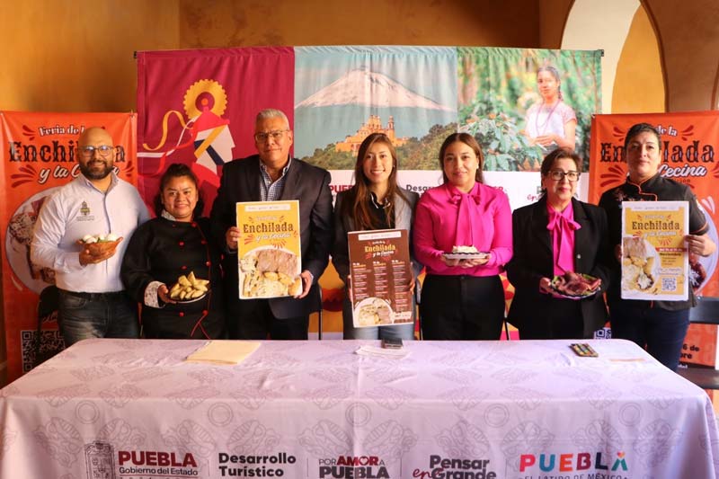 Huauchinango se llena de sabor con la Fiesta de la Enchilada y la Cecina