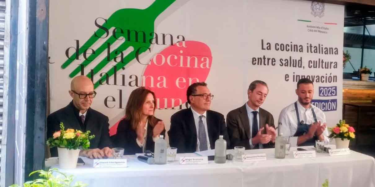 En ascenso el arte culinario  italiano en México