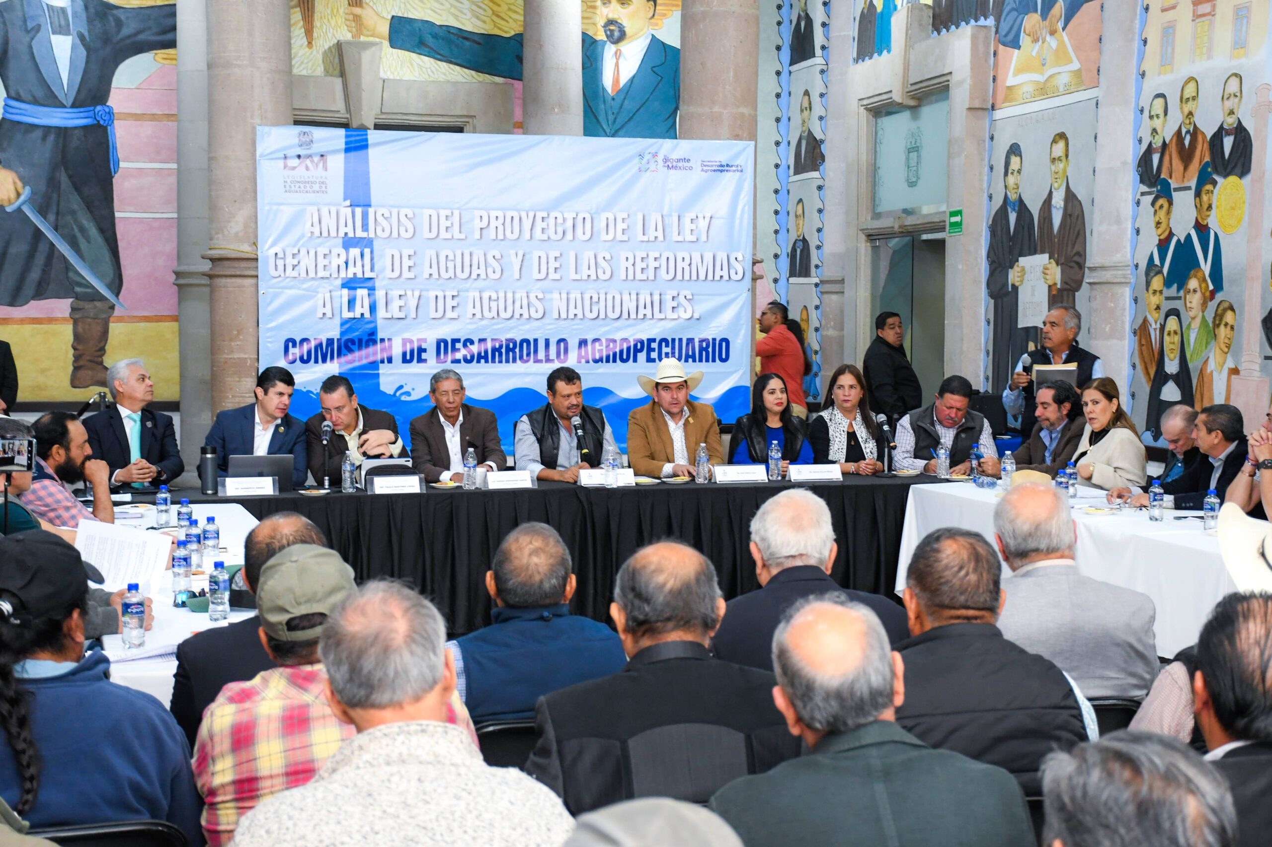 Legisladores y productores de Aguascalientes se pronuncian ante proyecto de Ley General de Agua