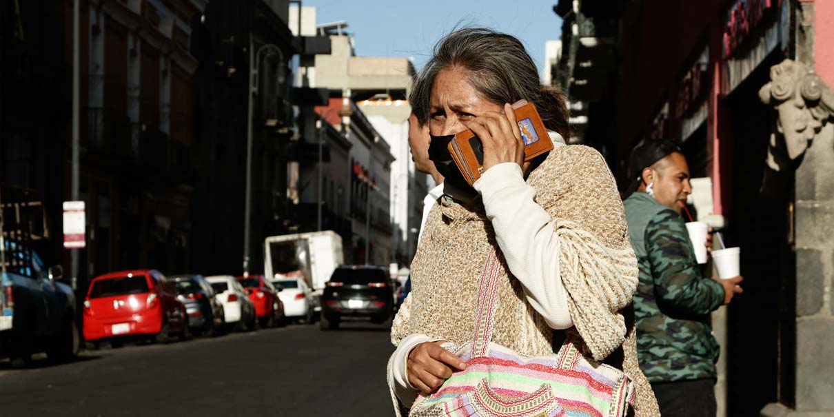 Frente Frío 13 provoca bajas temperaturas y vientos fuertes en Puebla