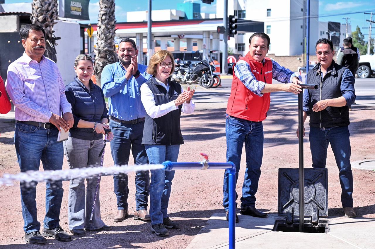 Prometen suministro constante de agua en colonias del sur con nuevo tanque