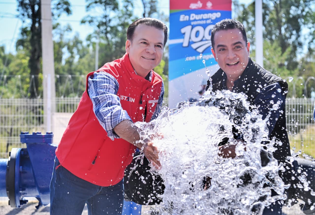 Prometen agua sin interrupciones para 40 mil duranguenses con el nuevo pozo Buenos Aires