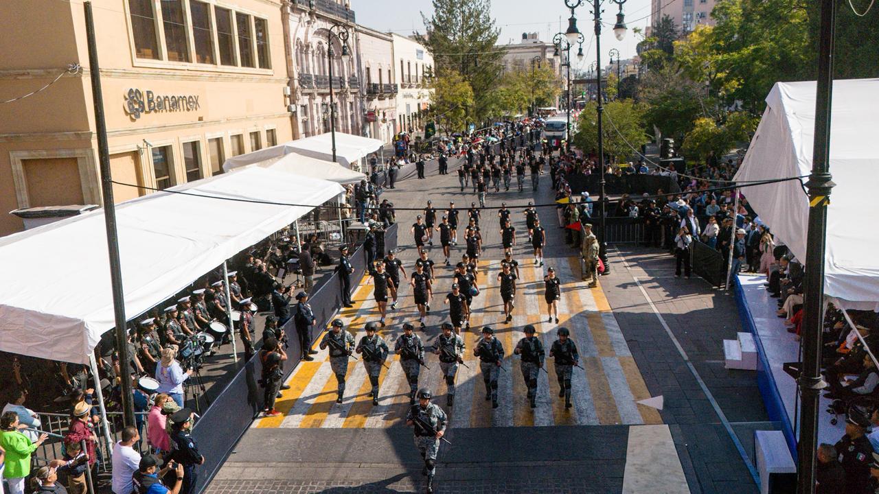 Más de 4 mil personas disfrutaron el Desfile por la Revolución Mexicana