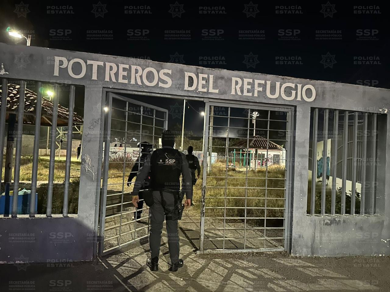 Caen 12 menores durante recorridos antipandillas en Durango