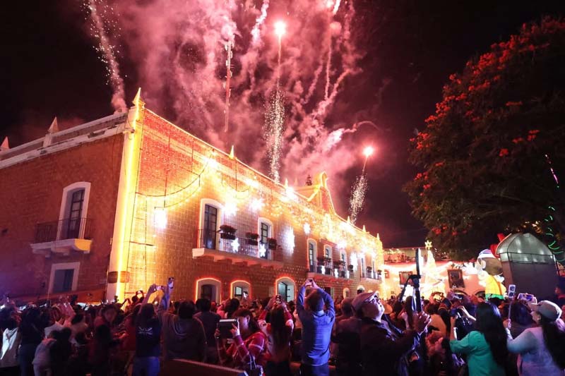 Comienza la Villa Iluminada 2025 en Atlixco: magia, luz y tradición