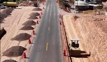 Modernizan el libramiento de Calvillo-Jalpa
