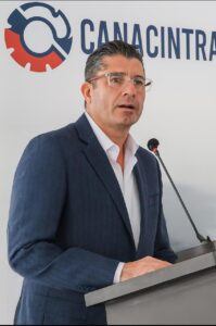 Imagen: Edgardo Flores Campbell, Vicepresidente Nacional de Seguridad CANACINTRA México.