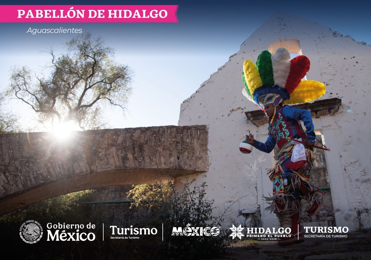 Pabellón de Hidalgo presente en el Tianguis Nacional de Pueblos Mágicos