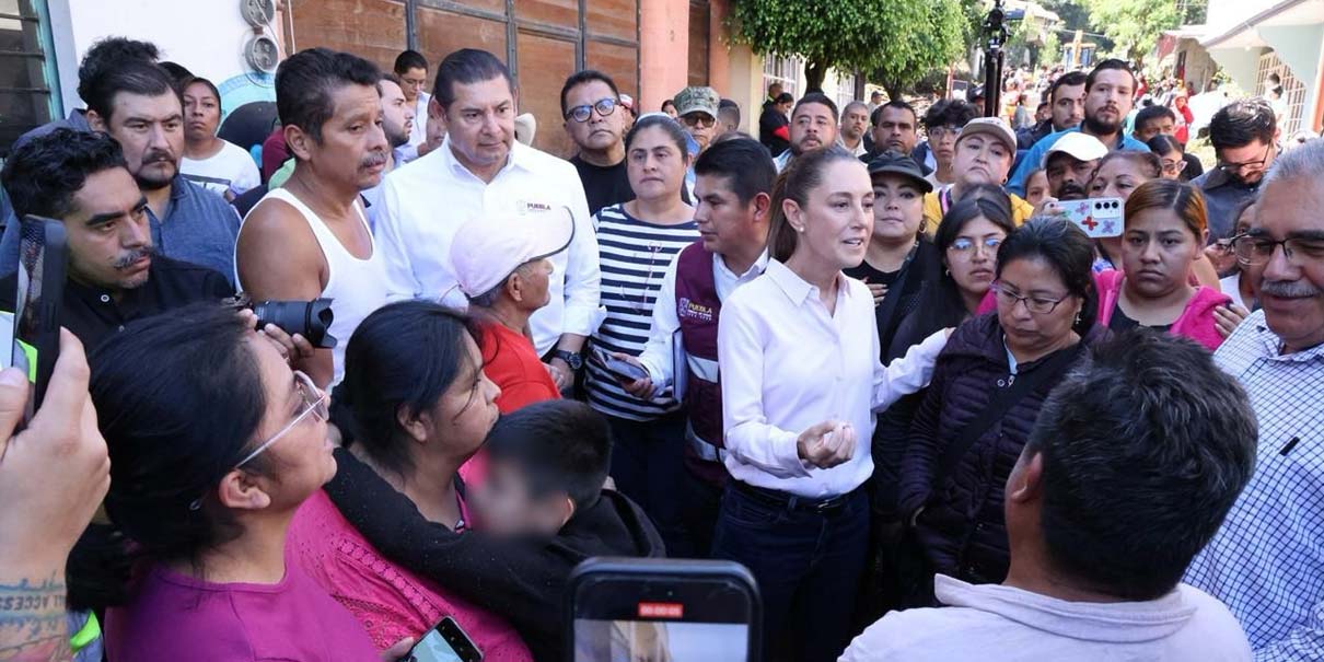 Sheinbaum prepara visita a Puebla; continúa la búsqueda del menor Liam Tadeo