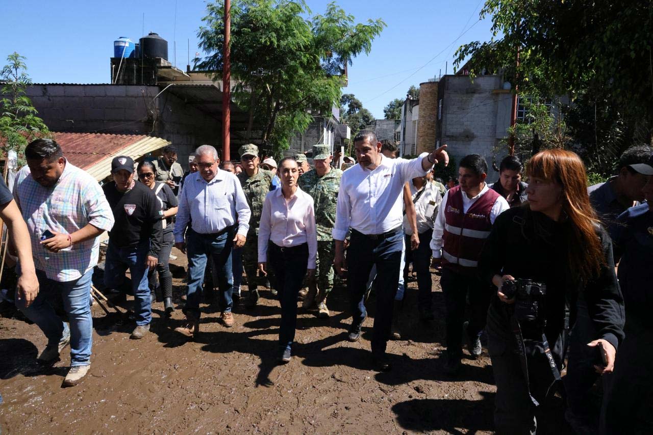 Sheinbaum prepara visita a Puebla; continúa la búsqueda del menor Liam Tadeo