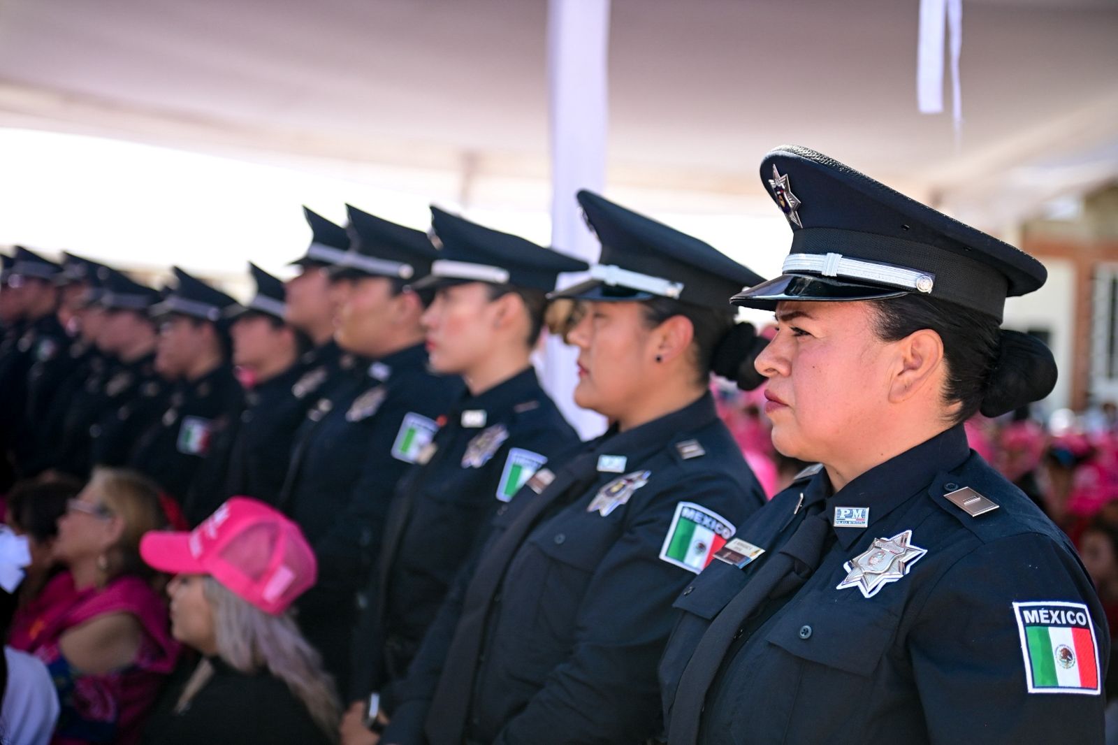Toman protesta nuevas Agentes Rosas, en San José de Gracia