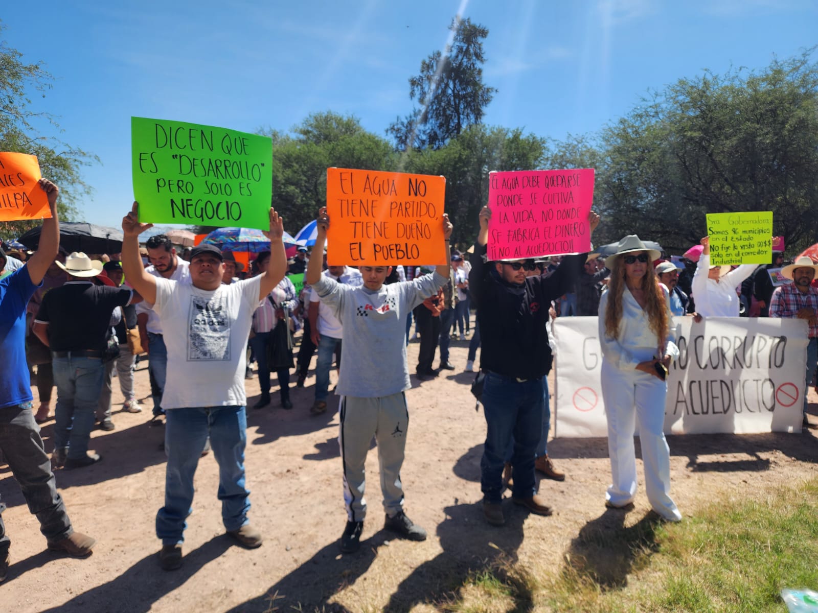 Protestas por Acueducto Solís surgen por desinformación, afirma Secretaría del Campo