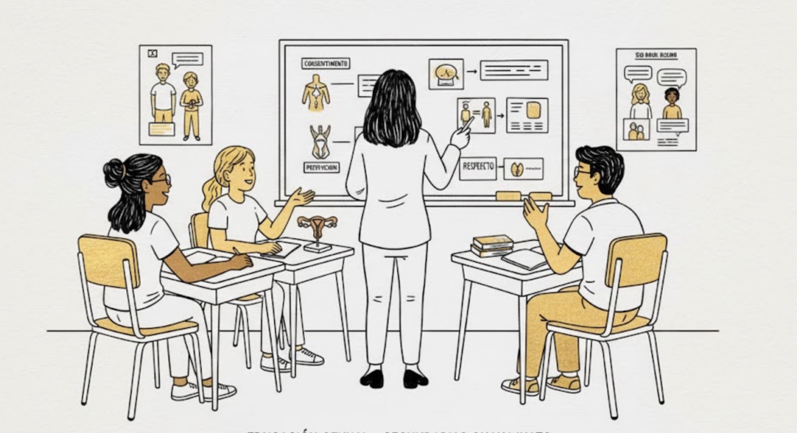 Arranca en 2026 programa piloto de educación sexual en secundarias de Guanajuato