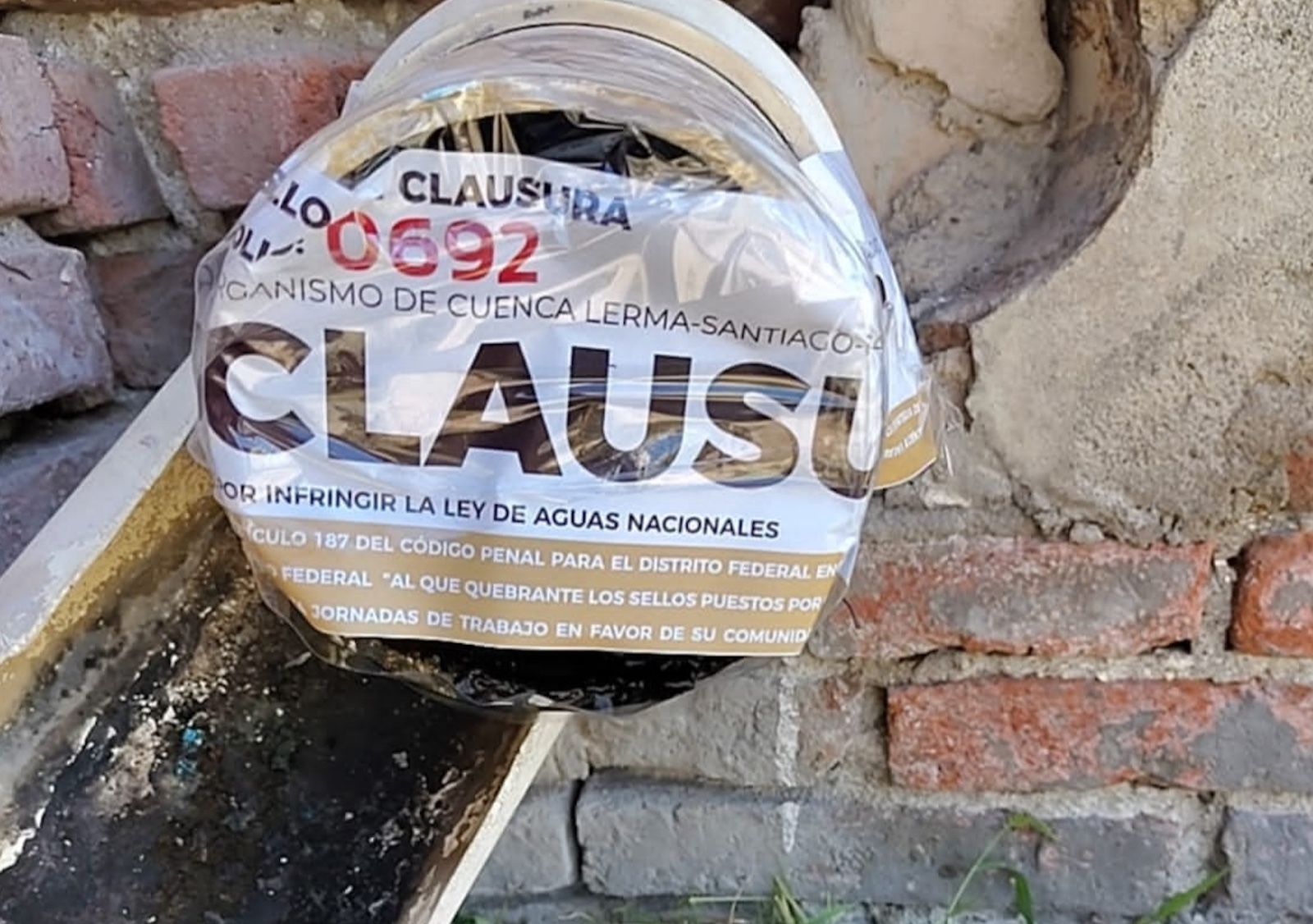 CONAGUA clausura pozos irregulares en Celaya por comercialización ilegal de agua