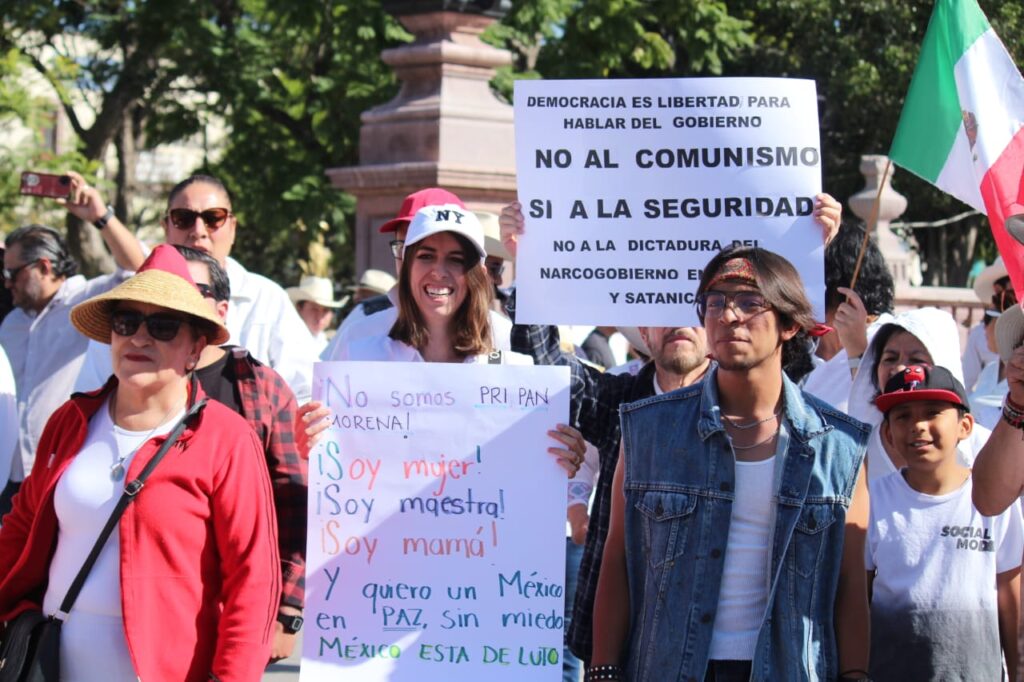 Marcha en Aguascalientes