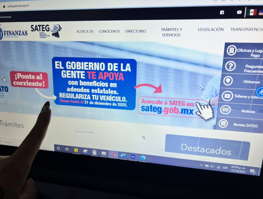 “De 80 mil pesos hay quien pagará 7 mil”: SATEG ofrece descuentos históricos en recargos