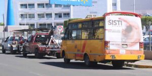 Asaltos en transporte público de Puebla