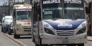 Asaltos en transporte público de Puebla