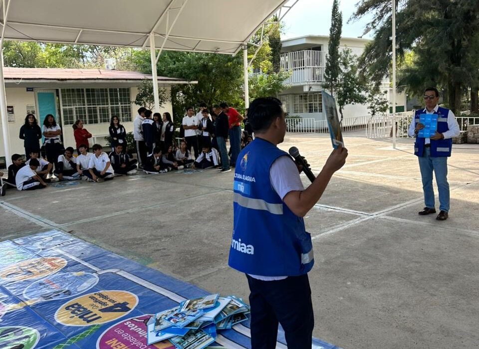MIAA continúa formando a nuevos Guardianes del Agua en primarias de Aguascalientes