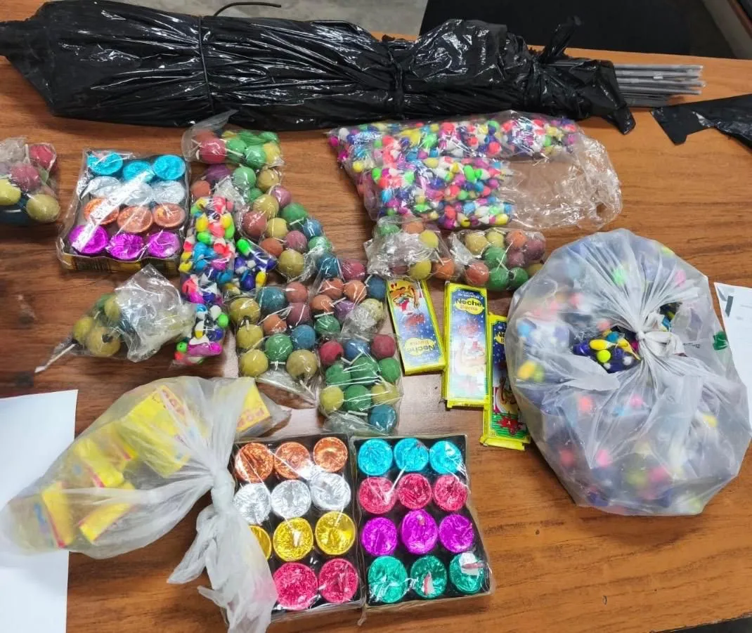 Operativo cometa: van autoridades contra material pirotécnico no autorizado