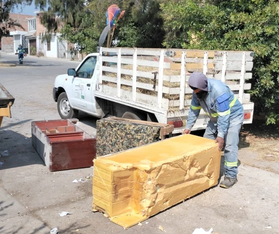 Más de 6 mil muebles recolectó el municipio este 2025